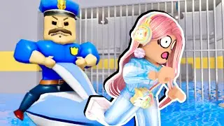 ENFERMÉE DANS LA PRISON INNONDÉE DE L'HORRIBLE BORRY, LE COUSIN DE BARRY! ROBLOX