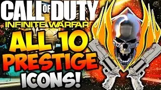 ALL PRESTIGE EMBLEMS IN INFINITE WARFARE! (COD IW 