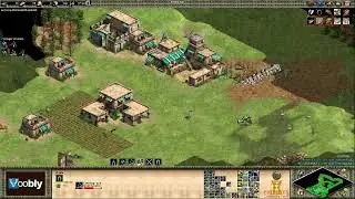 Voobly AOE2 1.6: Arabia, Saracens vs Tatars