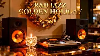 Rainy Night RnB Jazz for Quiet November Relaxation | Warm Golden Caf&eacute; Ambience for Study