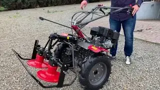Montujemy i odpalamy ciągniczek WEIMA WM1100F-6😉Podłączamy kosiarkę rotacyjną👌