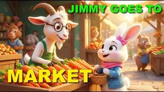 Джимми идёт на рынок 🛒🐰 | Доброта и помощь другим | Поучительная история для детей