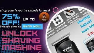 &ldquo;One Machine, Full Grooming 🔥 Kemei KM-1506 3-in-1 Shaver | Best Deal 