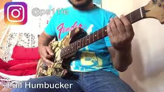 Coil split on Dimarzio Andy Timmons signature