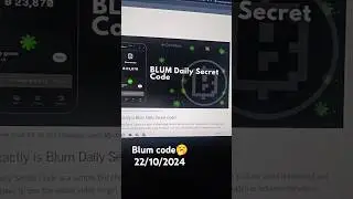 Today's  Blum code  🤫 #blum #blumcode #Today'sblumcode #Todayscode #todaysblumcode
