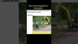 Efficiency on a job site is like a well-oiled machine! Think of it like a bunch of happy little ant