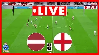 Latvia vs England LIVE | World Cup European Qualifiers | Full Match Highlights [PES 2021]