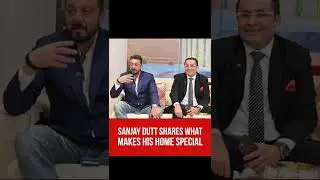 Here&rsquo;s what #sanjaydutt  has to say about his journey of building a home with his family.