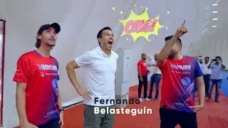 Fernando Belastegu&iacute;n at opening ceremony of DUOL padel courts cover