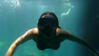 Devils Den Camping and Swimming June 2018