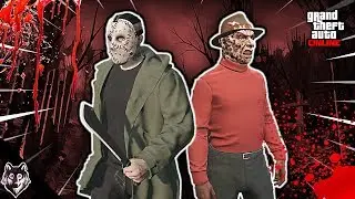 TRAJES DO JASON VOORHEES E FREDDY KRUEGER!!! (GTA Online - Halloween)