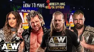 AEW Official Roster + Independent Superstars in Wrestling Revolution 2D: May. 2021