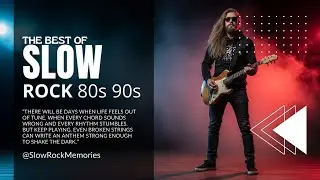 Slow Rock Music 80s 90s &bull; Midnight Roads & Heartfelt Riffs