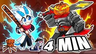 [ИСПРАВЛЕНО] СОЛО 4 МИНУТЫ Руководство по рейду сэра Джеки в Hunty Zombie!!!