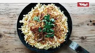 Käsespätzle: Das allerbeste Tiroler Kasspatzln Rezept 👨🍳