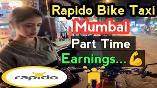 Today Earning Of Rapido Captain Part Time || Rapido Bike Taxi Jobs || Rapido Bike Taxi Mumbai 