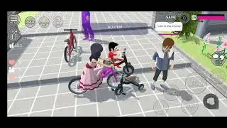 Taiga jatuh yuta mio bersepeda | sakura school simulator