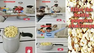 flip The button and eat the popcorn till it lands again #viral #challenge #trending #fun  #video
