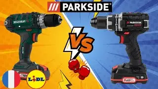 PERCEUSE-VISSEUSE SANS FIL PARKSIDE BRUSHLESS PABSP 20-Li C2 vs PABS 20-Li D5 FRANCE FRAN&Ccedil;AIS LIDL