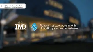 A formula for fighting absolute poverty using philanthropic impact investment