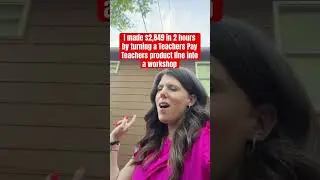 This TPT Trick Made Me $2,849 In 2 Hours | Turn Your Product Line Into A Workshop