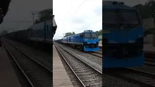 😍 Wag 12 Locomotive high speed Maal Gaadi 😍 #shorts