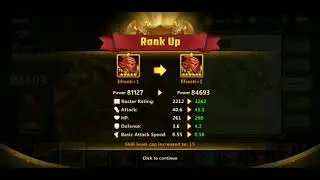 Era of Chaos 6stars unit ranked up to potential