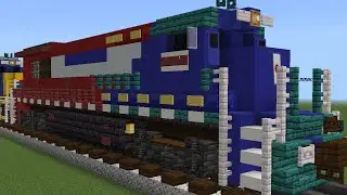 Учебное пособие по Minecraft: Minnesota Commercial Railway 76, локомотив к 75-летию