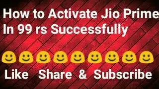 How to activate Jio prime membership | How to pay 99 rs in Jio prime membership