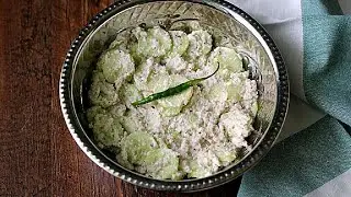 Kharam | Cucumber & Coconut Salad - Mangalorean Style  | Monthi Fest Menu