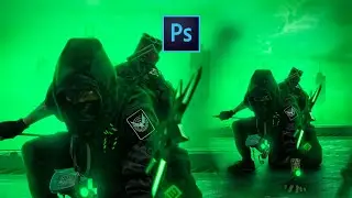 The Ninja | Photoshop tutorial | Making of The Ninja