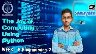 Swayam || The Joy of Computing Using Python Week-8 Programming Assignment-2 Solution || NPTEL 2023