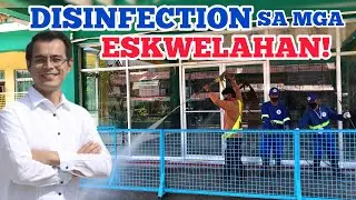 SANTA ANA ELEMENTARY SCHOOL DISINFECTION! MANILA UPDATE