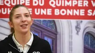 Portrait de Nina Stojiljkovic, du Quimper volley 29