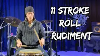 11 Stroke Roll Rudiment | Drum Lesson