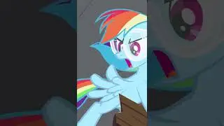 Rainbow Dash RAGE 🌈😡 My Little Pony: Friendship is Magic #shorts #mlp
