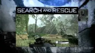 COD GHOST - NEW Multiplayer Game Mode - Search And Rescue 'GHOST GAMEPLAY'