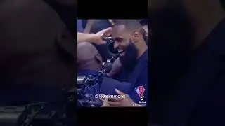 LeBron James greets  Michael Jordan with &ldquo;bad breath&rsquo; #nba75 #lebronjames #michaeljordan