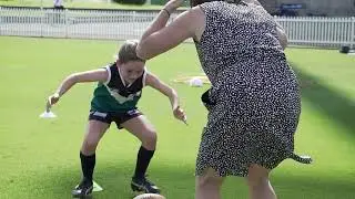 Why girls love playing NAB AFL Auskick