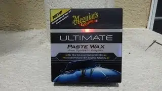 Meguiars Ultimate Paste Wax test review before and after results walk through. 1991 Honda Prelude si