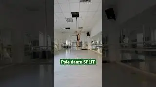 Pole dance split #poledance #dance #flexibility #polesport