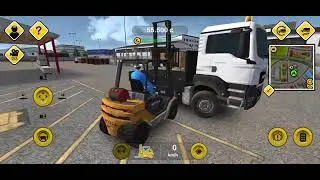 Loading Pallets with a Forklift in Construction Simulator | Truck Delivery Gameplay Part 1