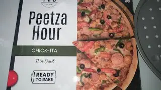 Peetza hour pizza review | TRB Peetza hour | frozen pizza
