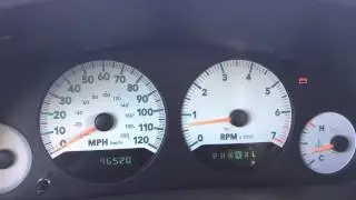 Dodge Grand Caravan 2005 Flickering lights and dashboard