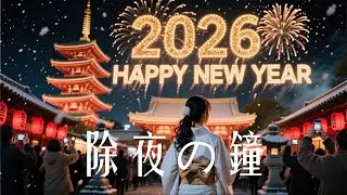 New Year's Bell 除夜の鐘 2026 - Chill R&B Pop Ballad | Music & Nature Visual (Official MV) 【Luna in 4K】