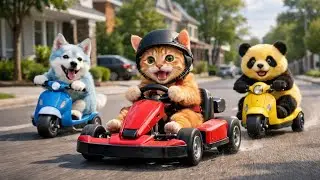 🐱❤️ Mom Cat&rsquo;s Hard Work Turned Into a Go-Kart Dream | Cute & Inspiring Story
