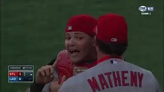 St. Louis Cardinals at Los Angeles Dodgers NLDS Game 1 Highlights October 3, 2014