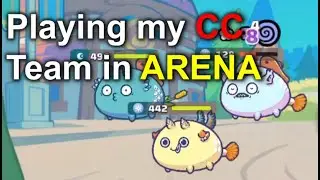 Playing my CC team in arena