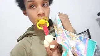 ABDL- My special paci blankie and showing off my new toys!