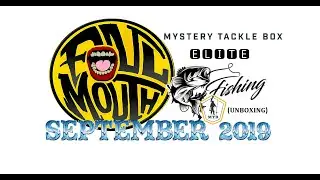 Mystery Tackle Box, September 2019 #MTB elite  #mysterytacklebox